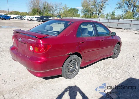 2004 Toyota Corolla S z USA, uszkodzony, nr VIN 1NXBR32E74Z213966